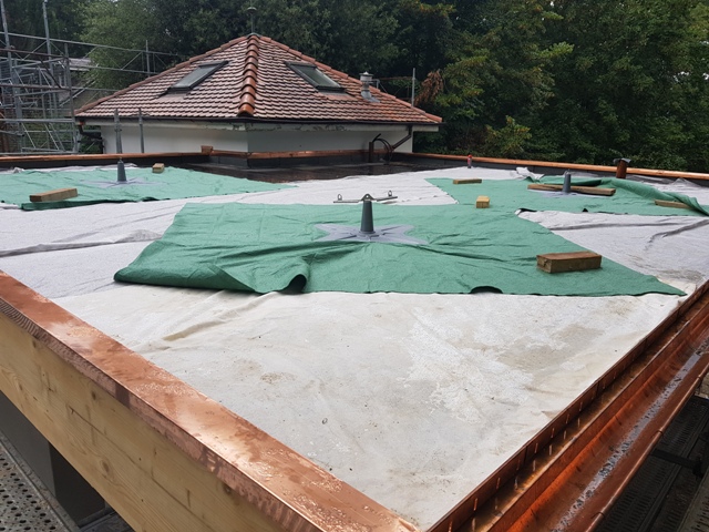 Avancement chantier: villa Carouge