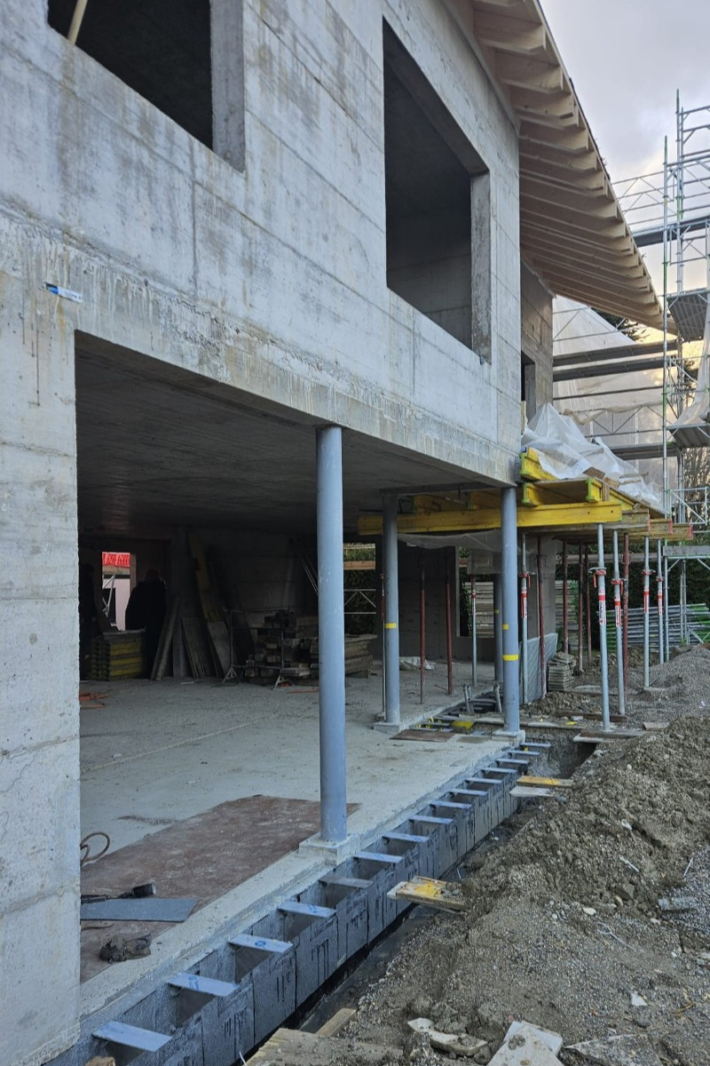 Avancement chantier: Coppet