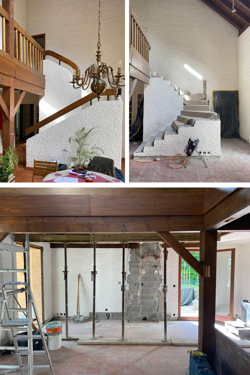 Ouverture de chantier : Transformation villa Céligny